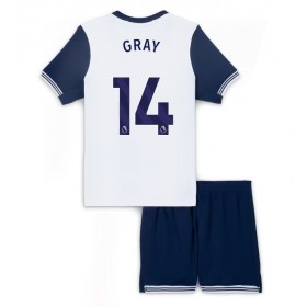 Dětské fotbalový komplet Tottenham Hotspur Archie Gray #14 Domácí košile 2024-25 Krátkým Rukávem